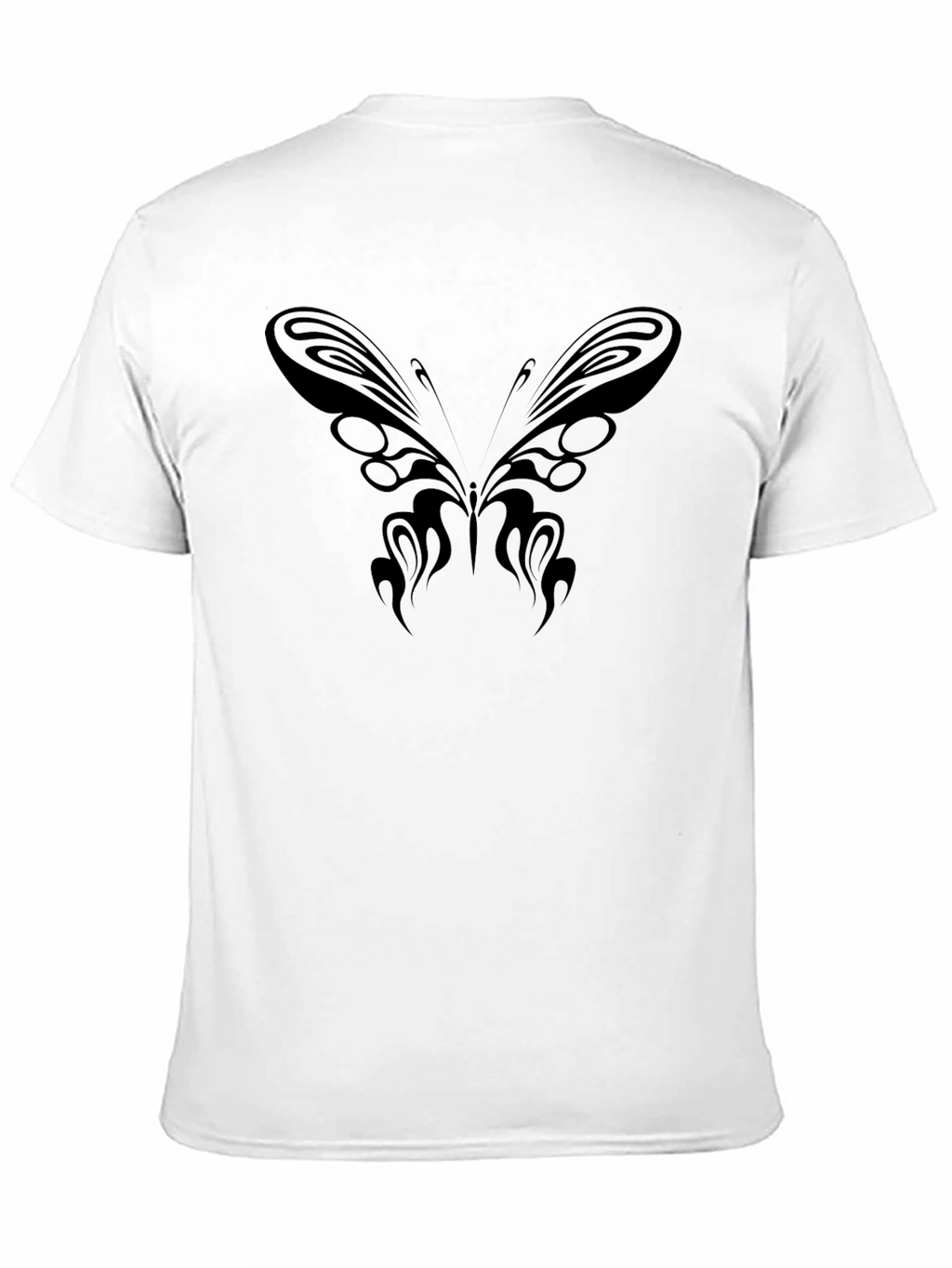 Black Butterfly Graphic Tee - Stylish & Comfortable