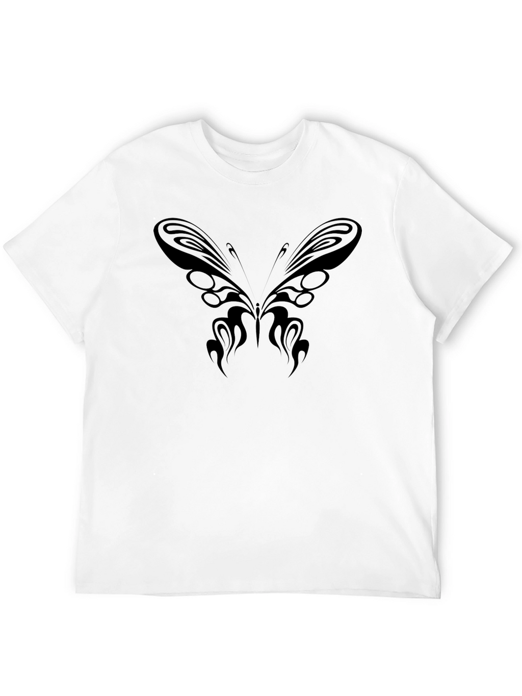 Black Butterfly Graphic Tee - Stylish & Comfortable
