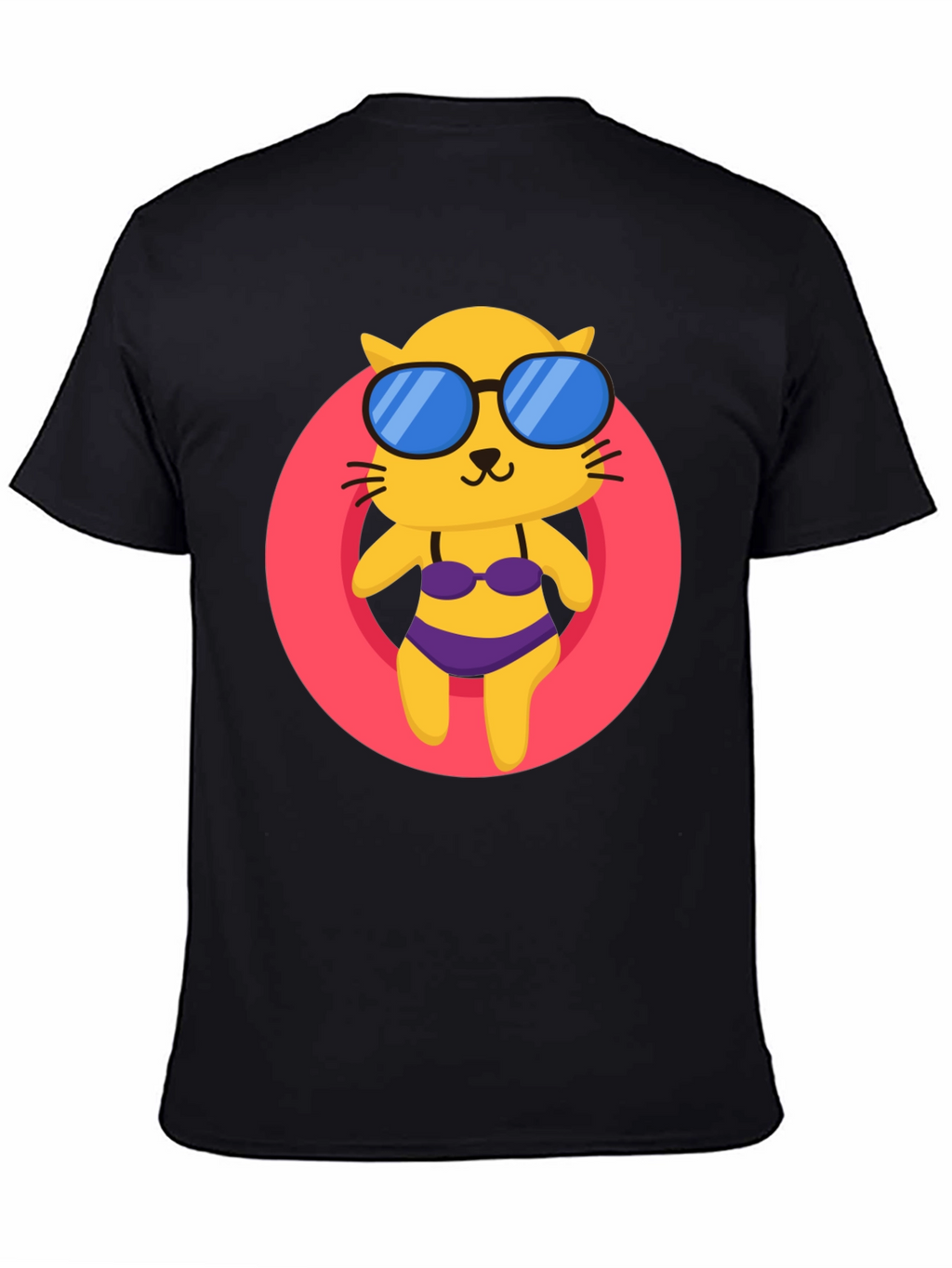 Cat in Bikini T-Shirt