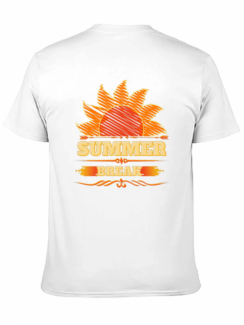 Summer Break T-Shirt - Sun Graphic Tee