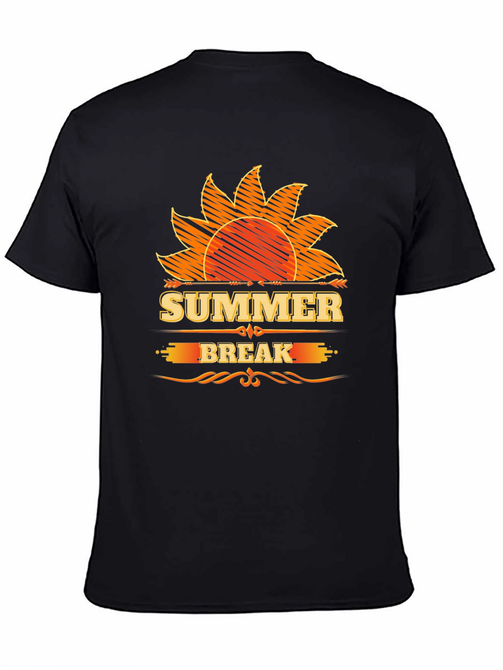 Summer Break T-Shirt - Sun Graphic Tee