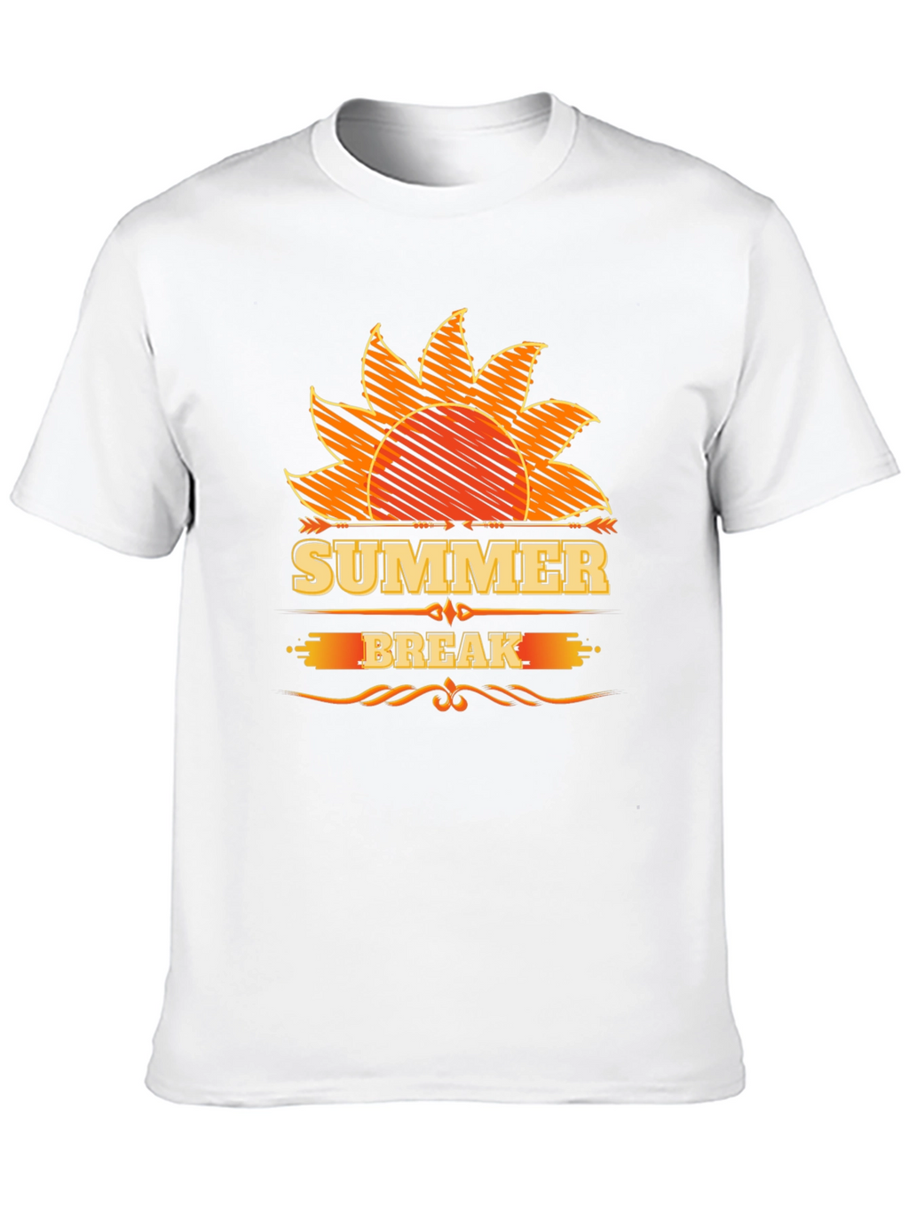 Summer Break T-Shirt - Sun Graphic Tee
