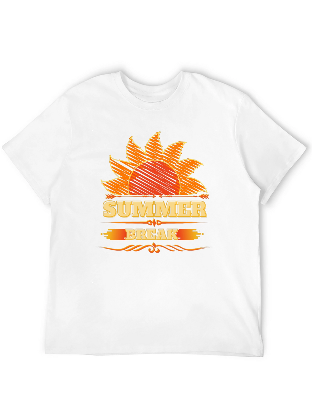 Summer Break T-Shirt - Sun Graphic Tee