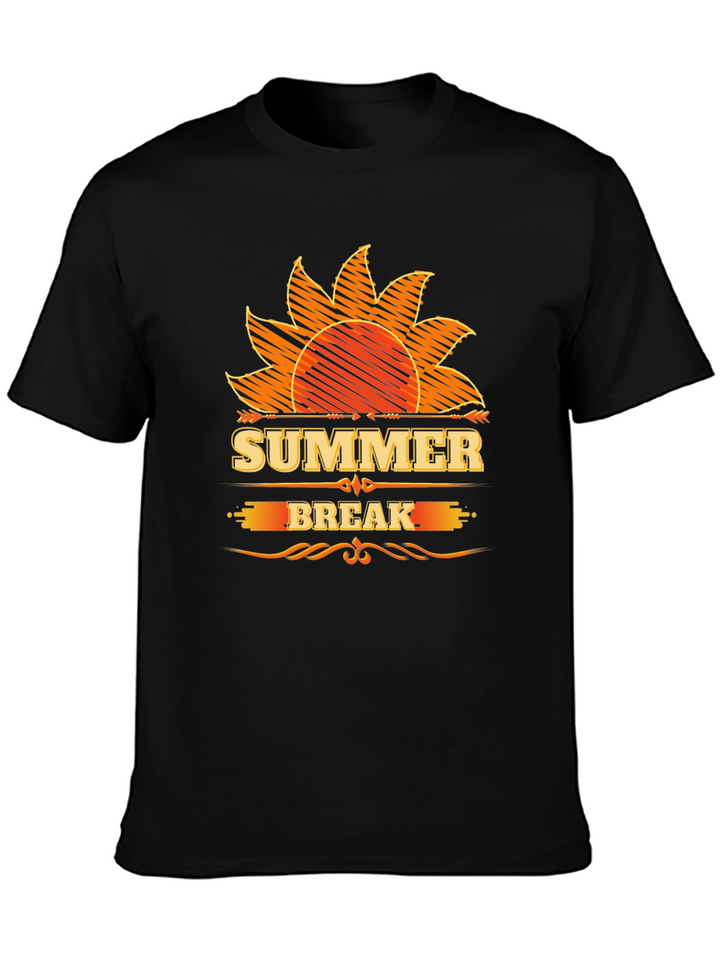 Summer Break T-Shirt - Sun Graphic Tee