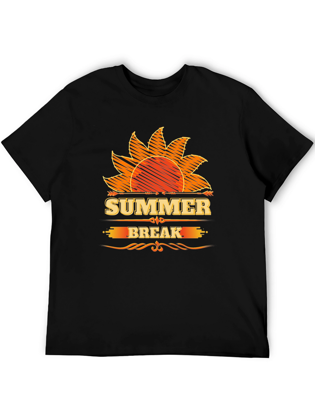 Summer Break T-Shirt - Sun Graphic Tee