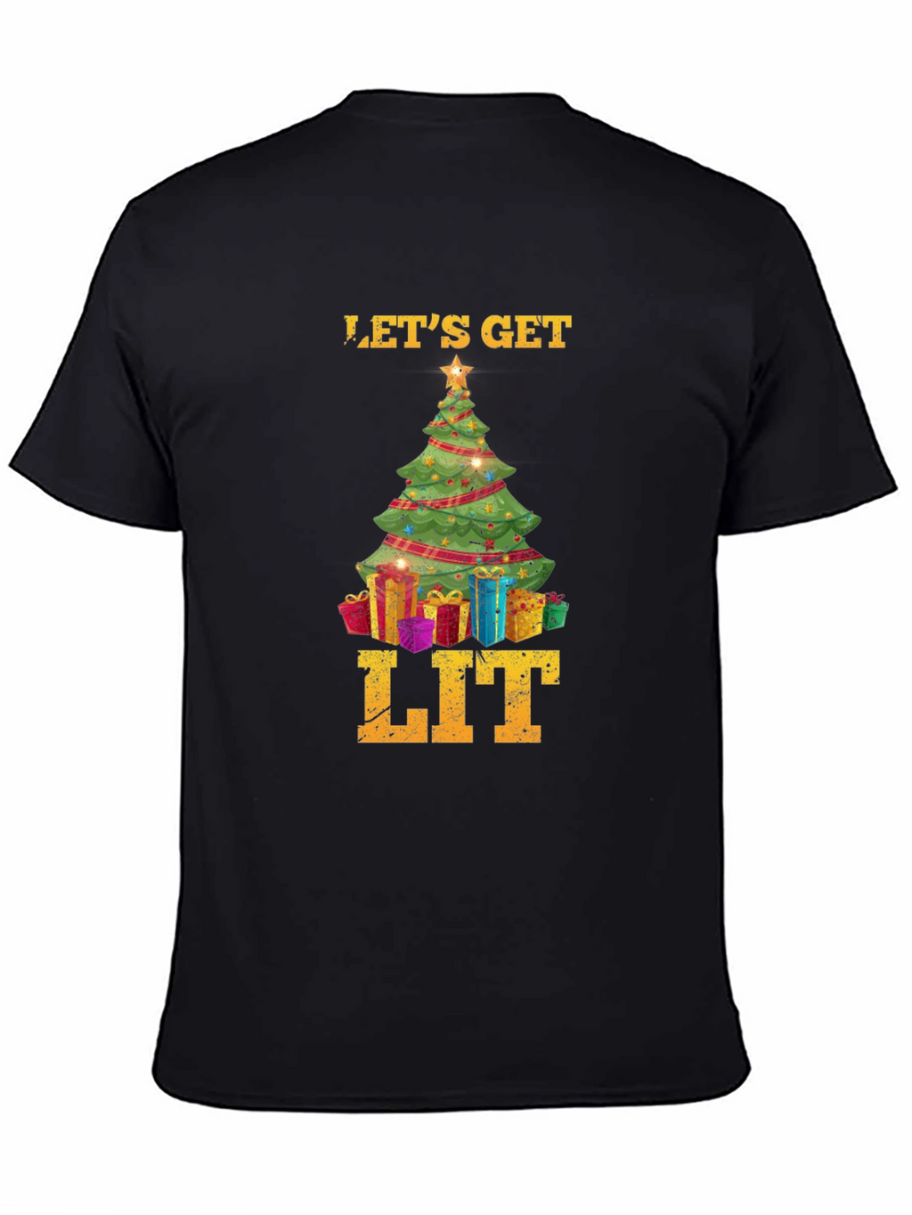 Lets Get Lit Christmas T-Shirt