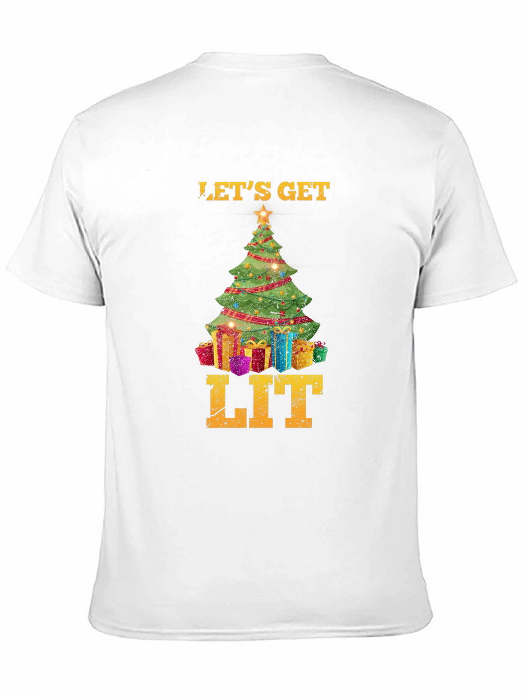 Lets Get Lit Christmas T-Shirt