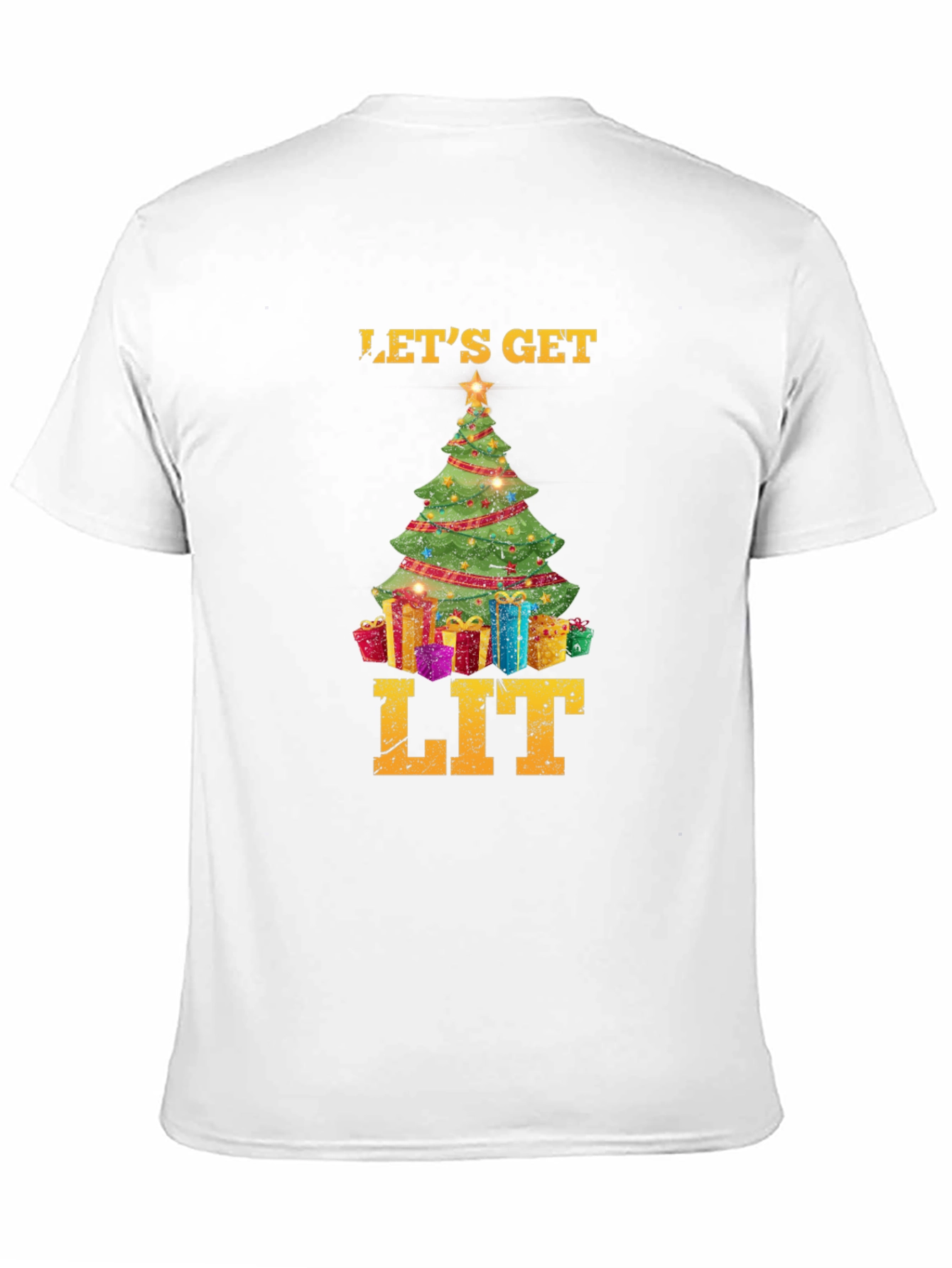 Lets Get Lit Christmas T-Shirt