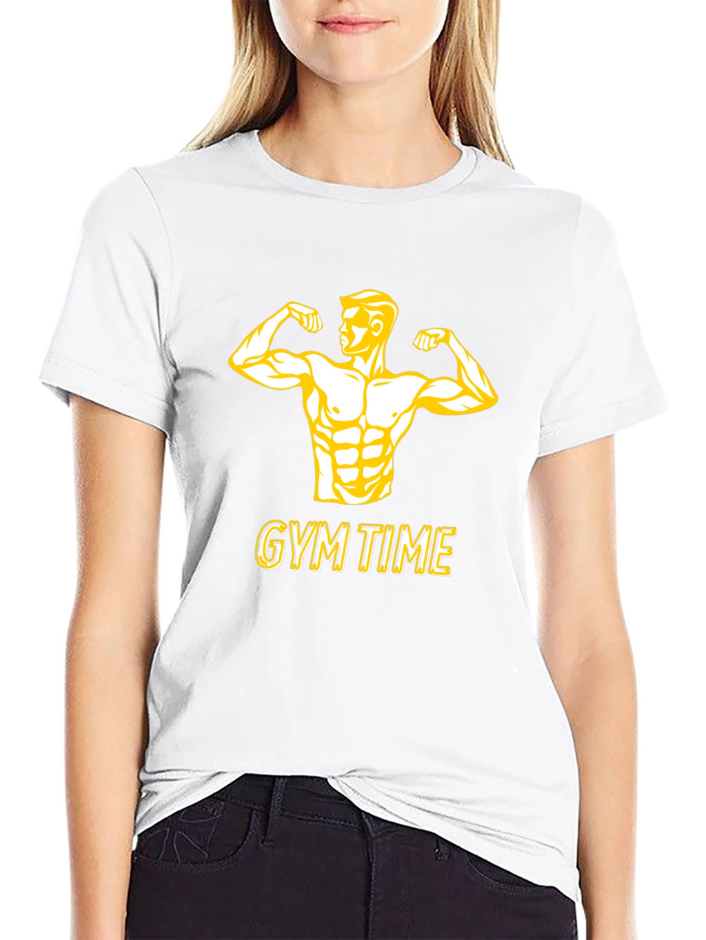 Gym Time Black T-Shirt