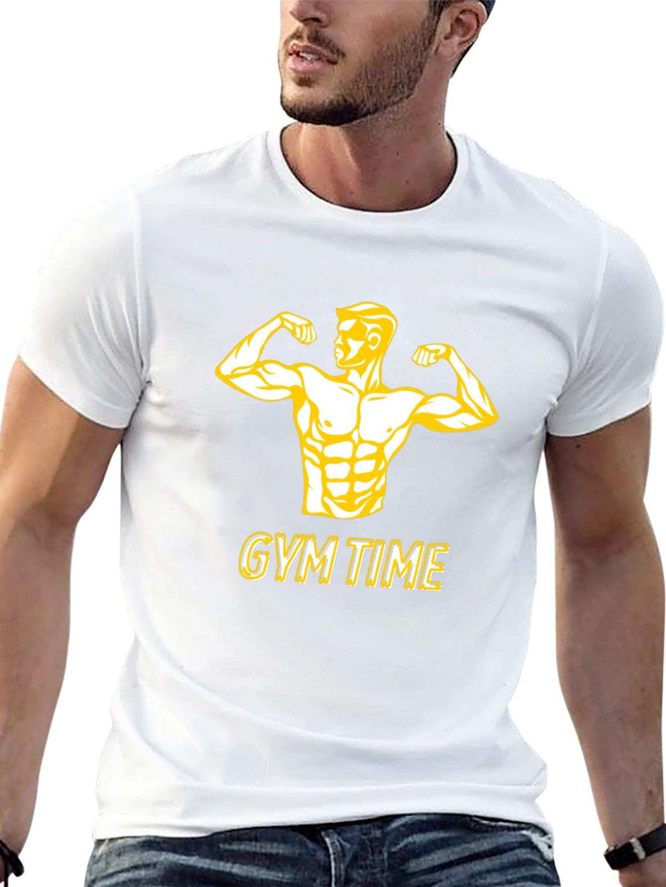 Gym Time Black T-Shirt