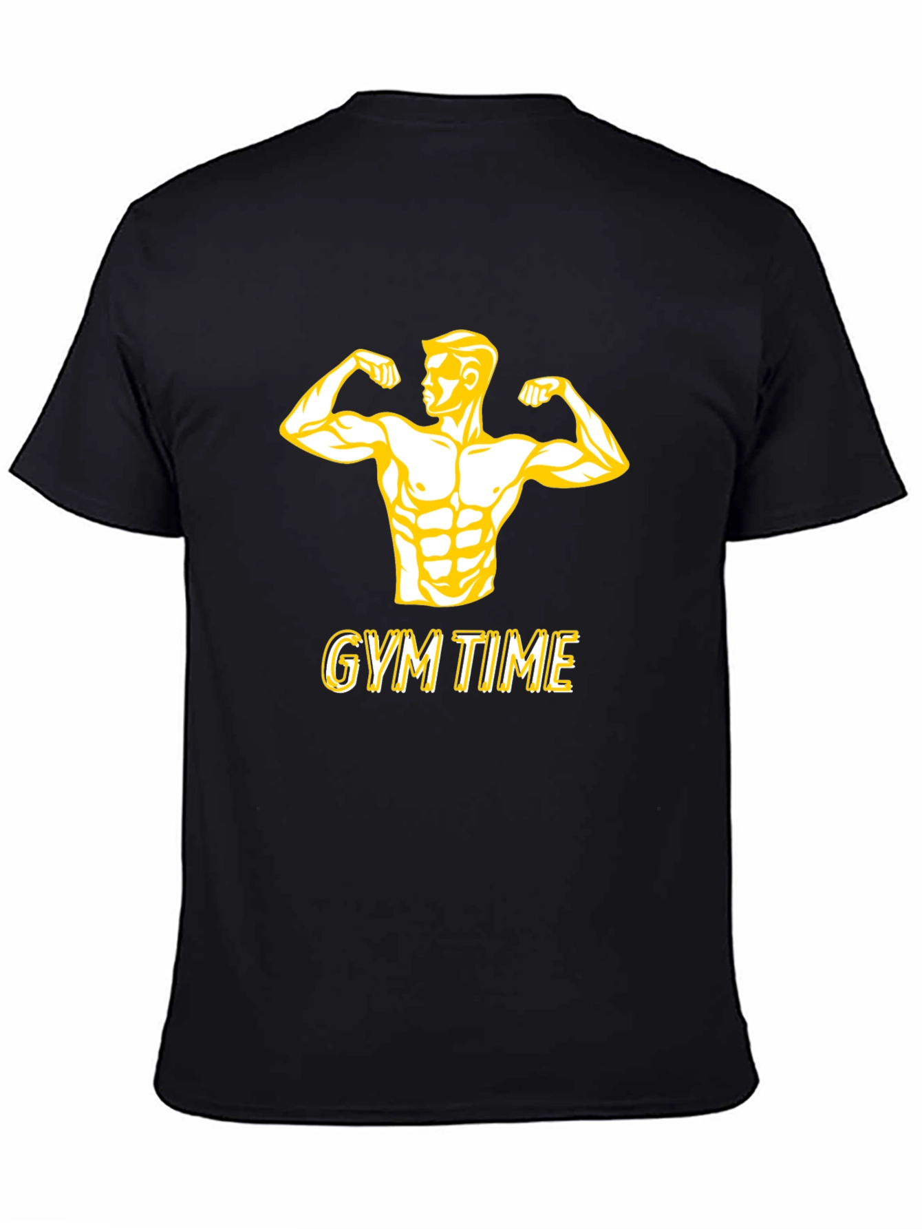 Gym Time Black T-Shirt