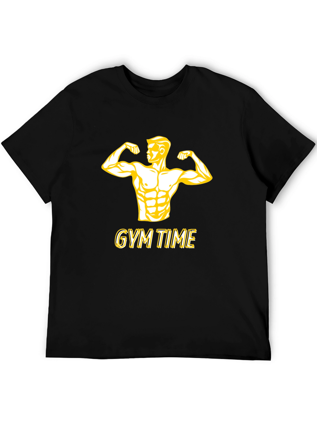 Gym Time Black T-Shirt
