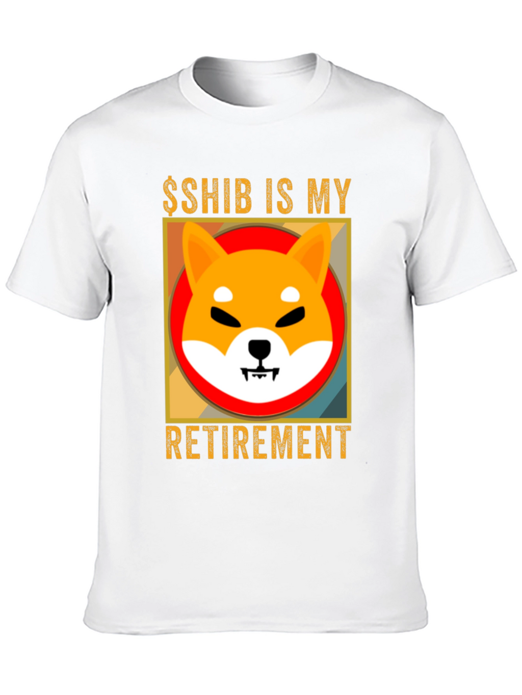 Shiba Inu Crypto Retirement T-Shirt