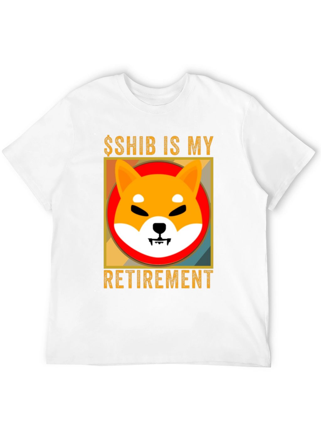 Shiba Inu Crypto Retirement T-Shirt