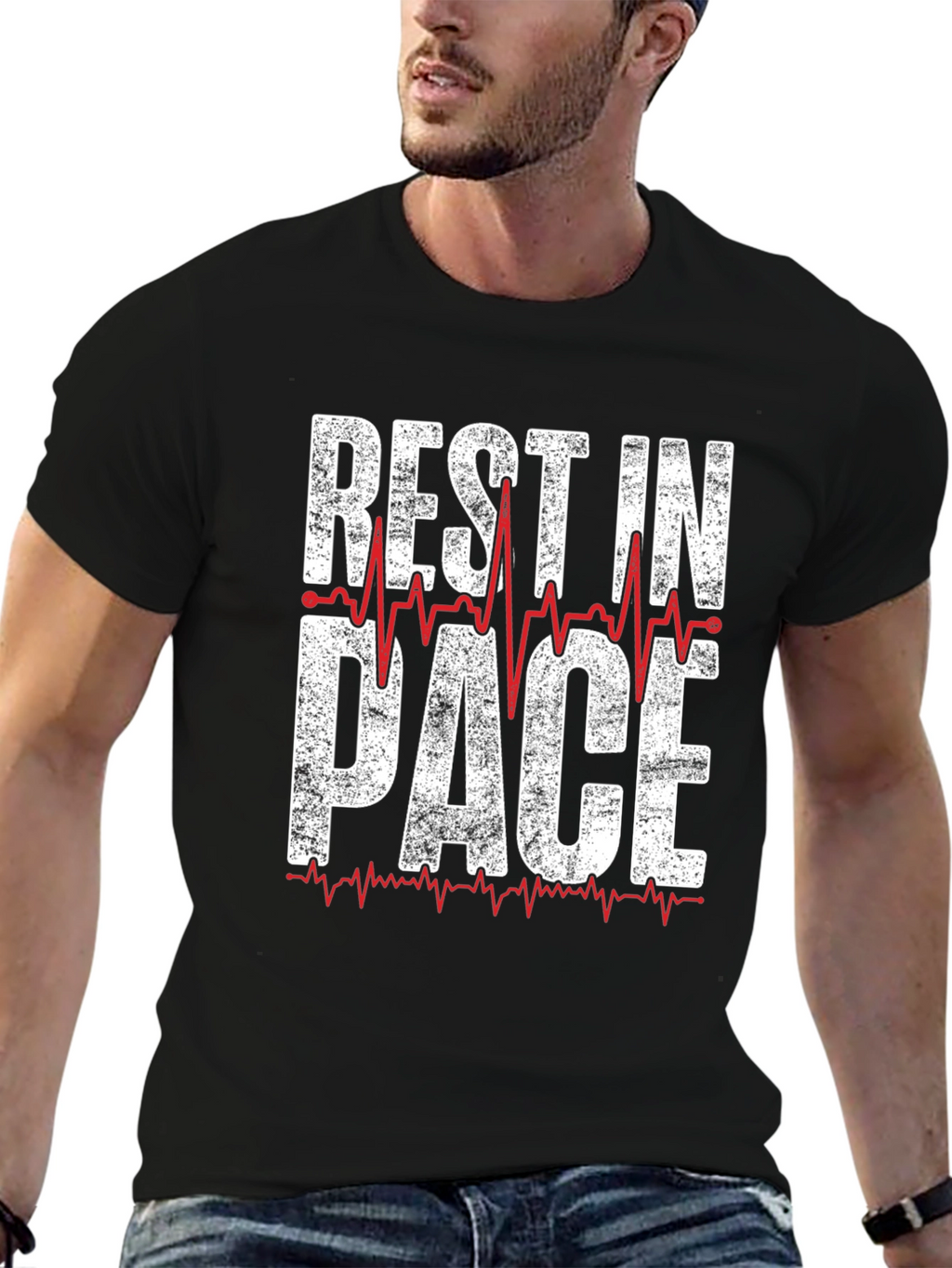 Rest In Pace Heartbeat T-Shirt