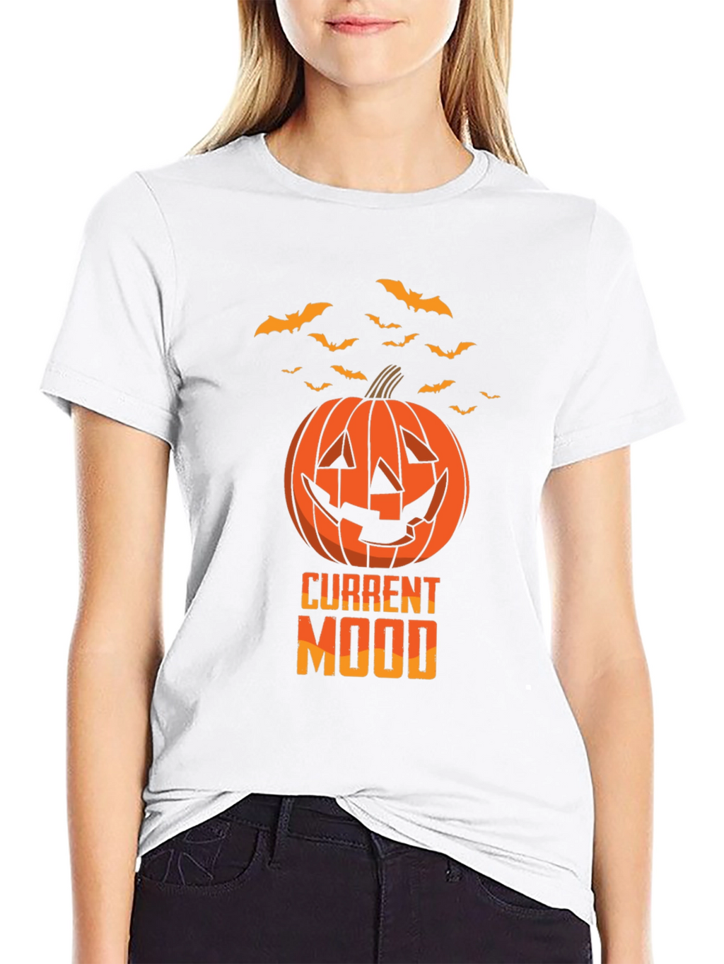 Halloween Current Mood Graphic Tee