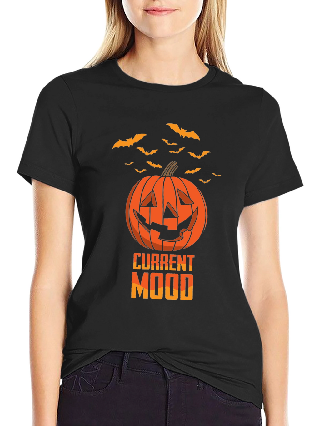 Halloween Current Mood Graphic Tee