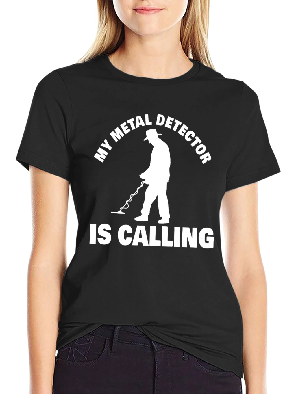 Metal Detector Calling T-Shirt - Hobby Tee