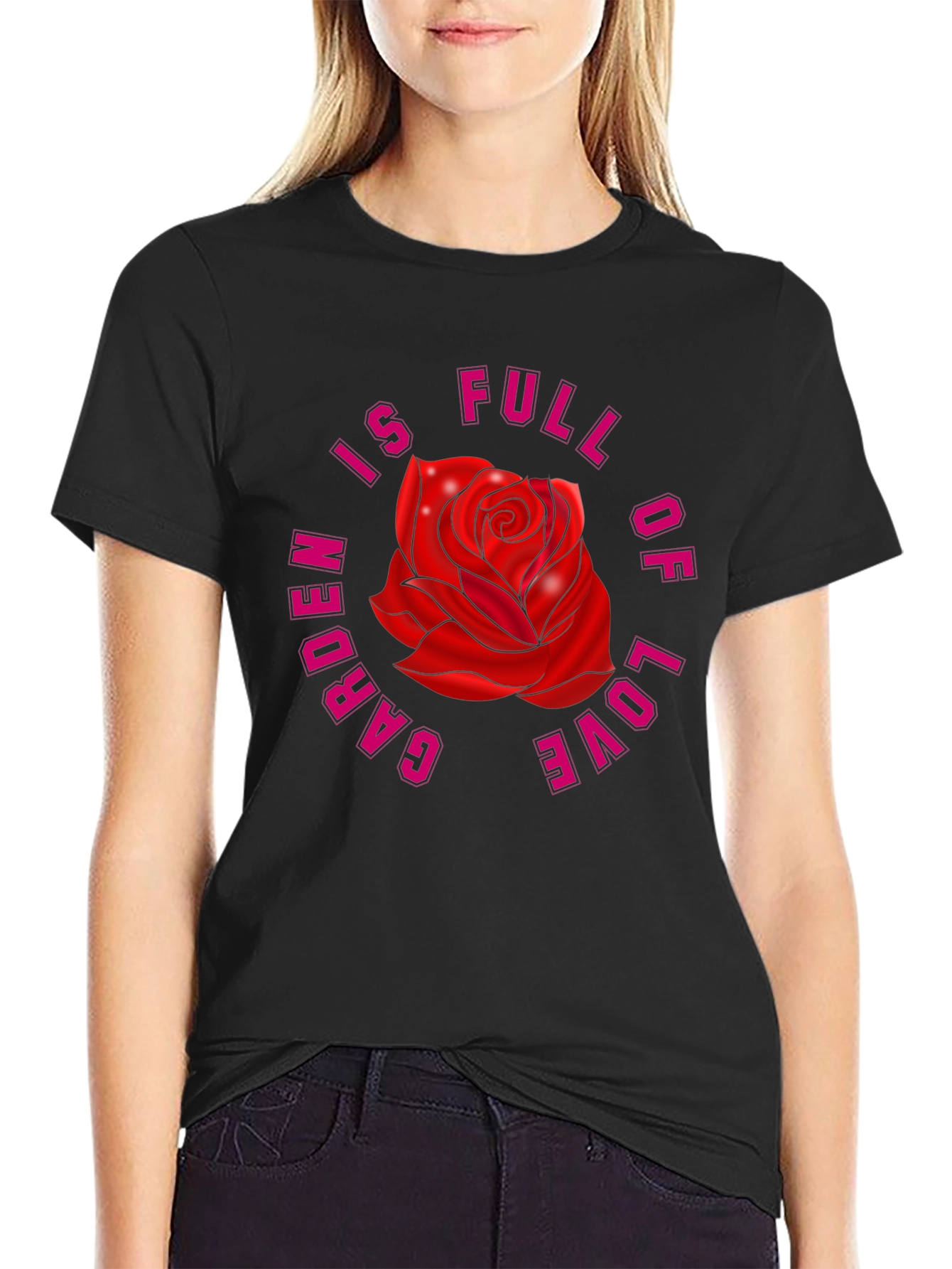 Rose Garden of Love Graphic T-Shirt