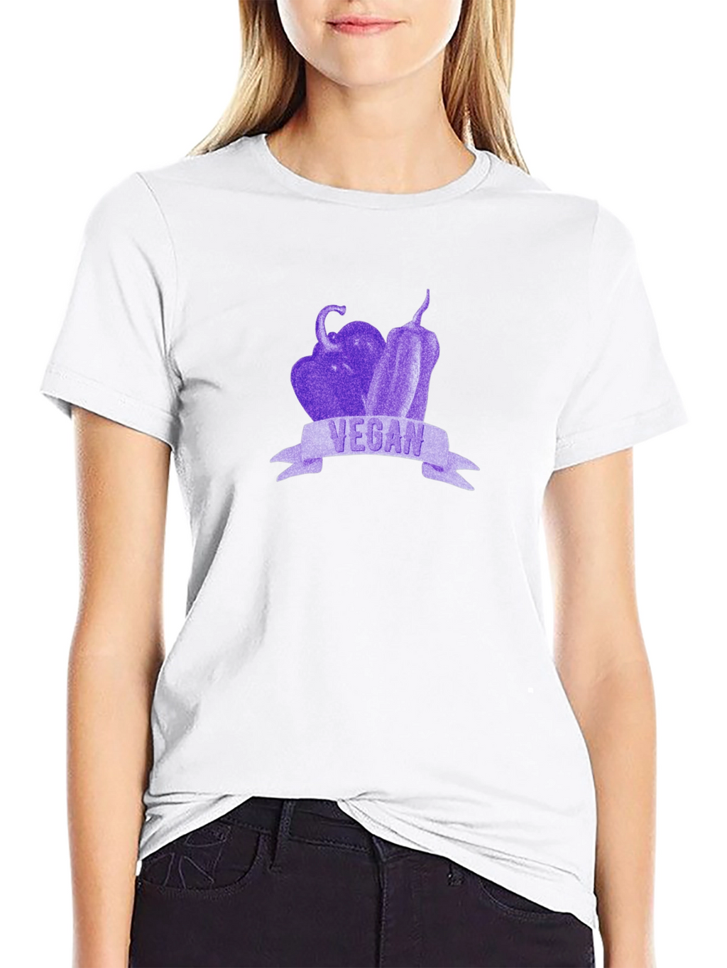 Vegan Pepper Graphic T-Shirt