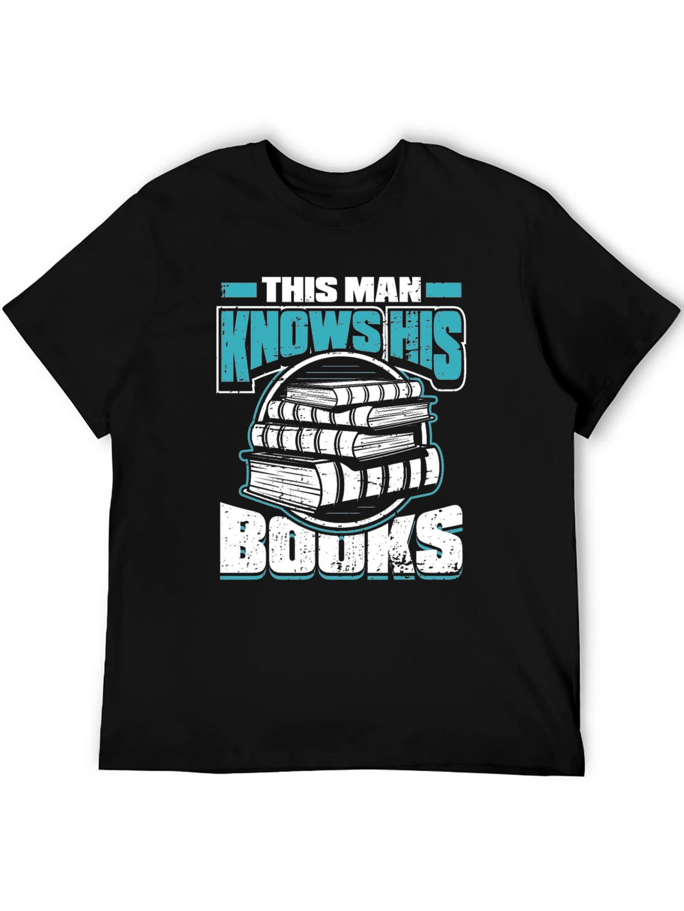 This Man Knows His Books Graphic T-Shirt