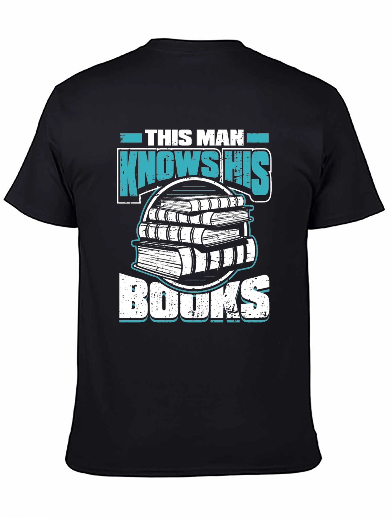 This Man Knows His Books Graphic T-Shirt