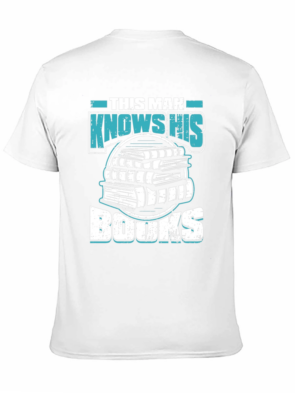 This Man Knows His Books Graphic T-Shirt