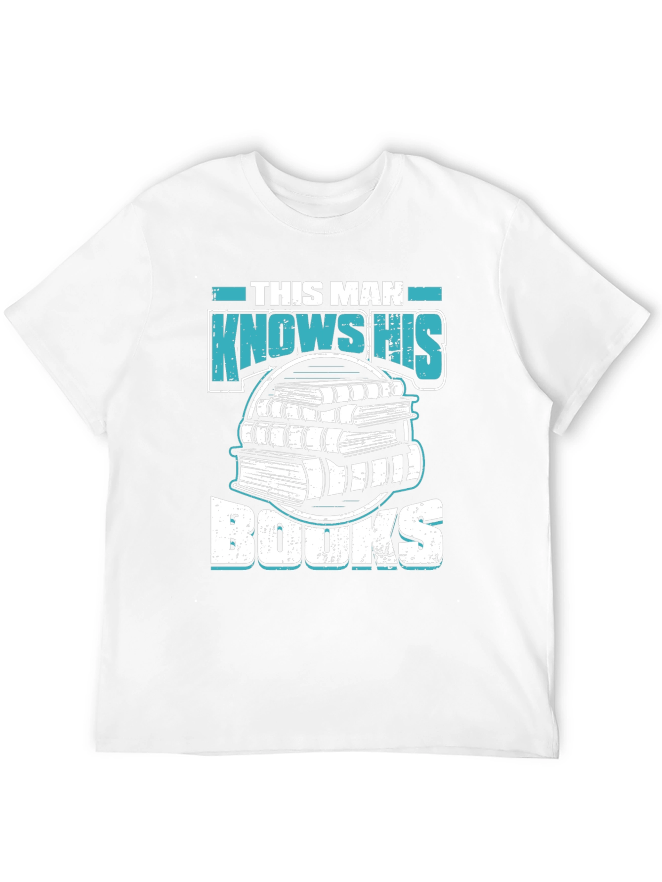 This Man Knows His Books Graphic T-Shirt