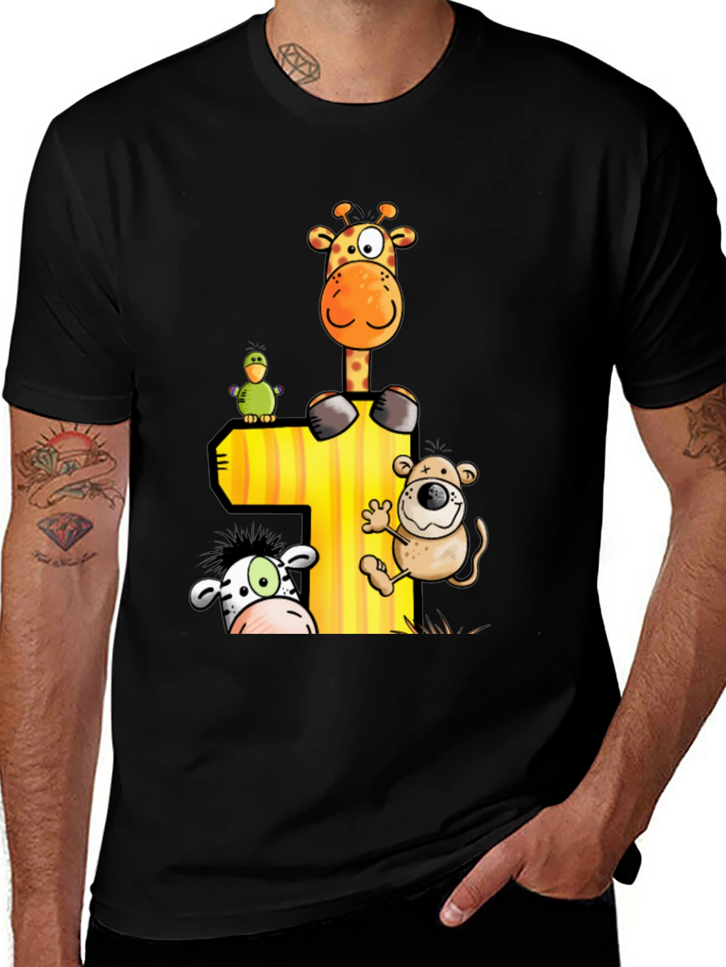 Cartoon Animal T-Shirt