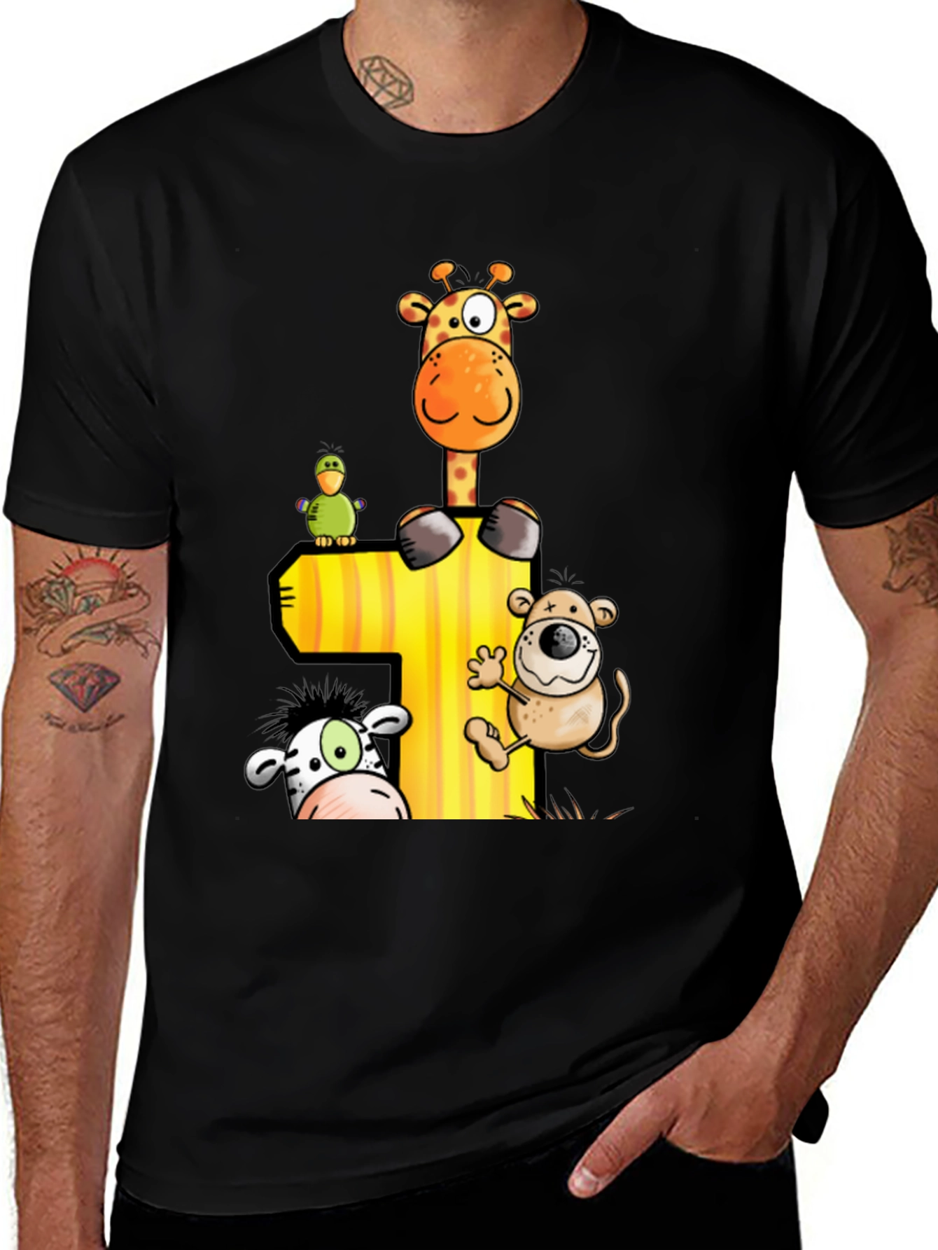 Cartoon Animal T-Shirt