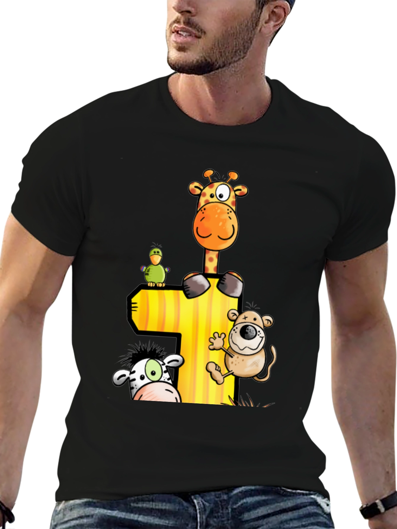 Cartoon Animal T-Shirt