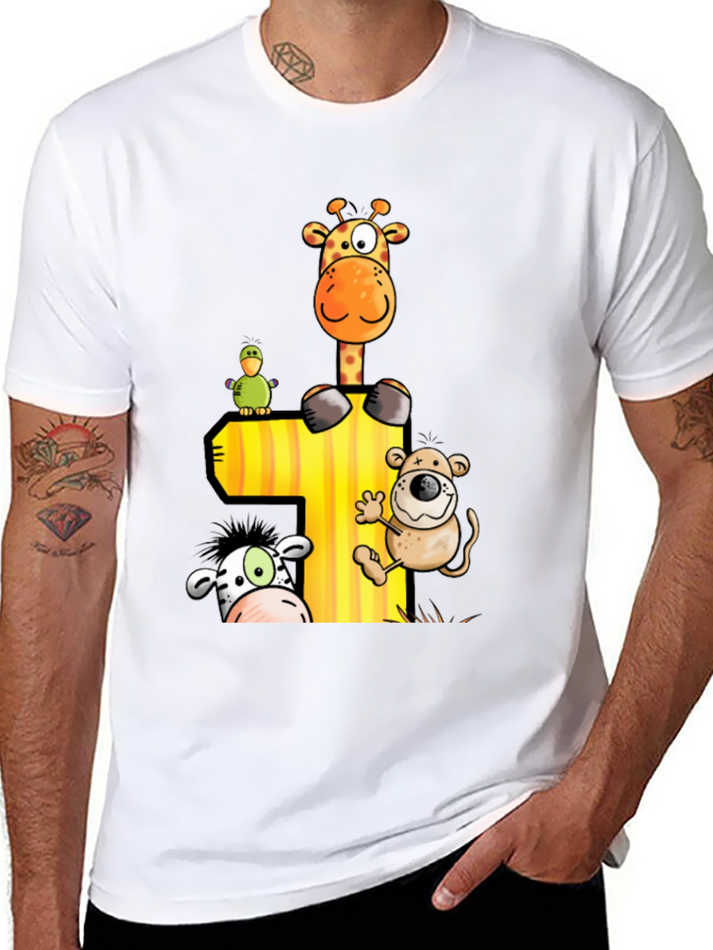 Cartoon Animal T-Shirt