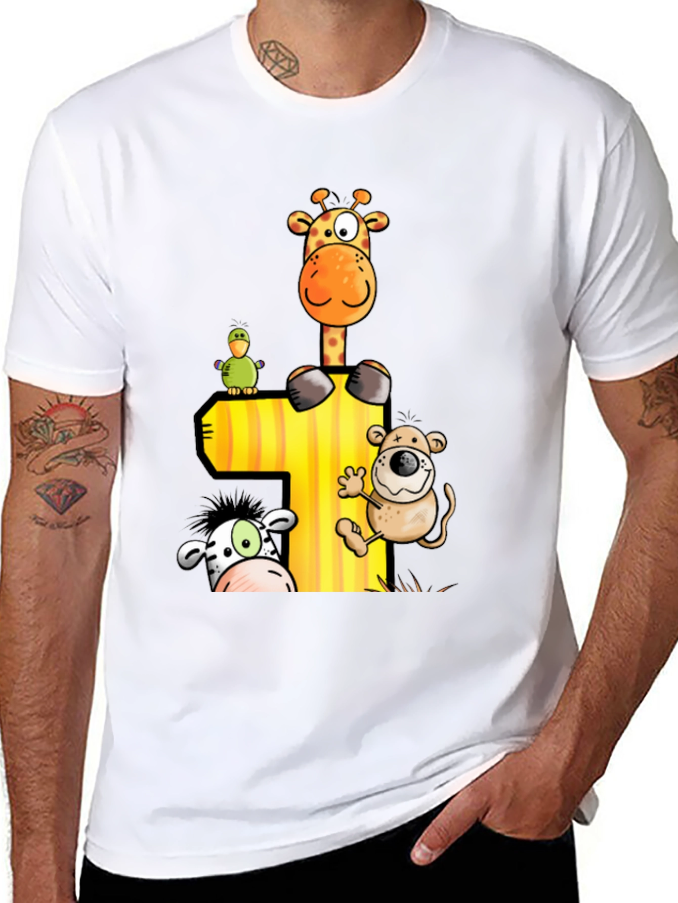 Cartoon Animal T-Shirt