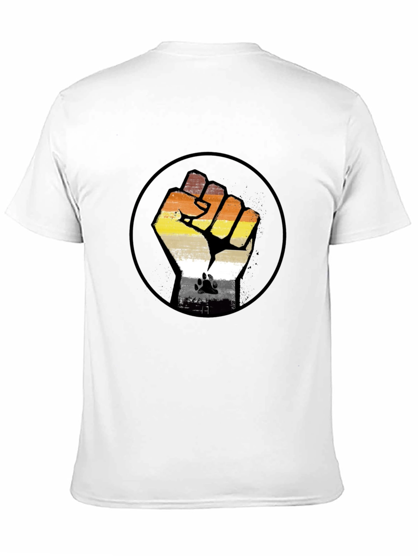 Bear Pride Fist T-Shirt - LGBTQ+ Gay Bear Community