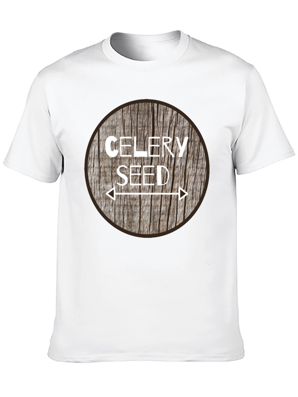 Celery Seed Graphic Tee - Unisex Black T-Shirt