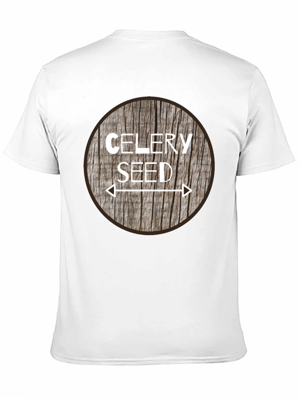 Celery Seed Graphic Tee - Unisex Black T-Shirt