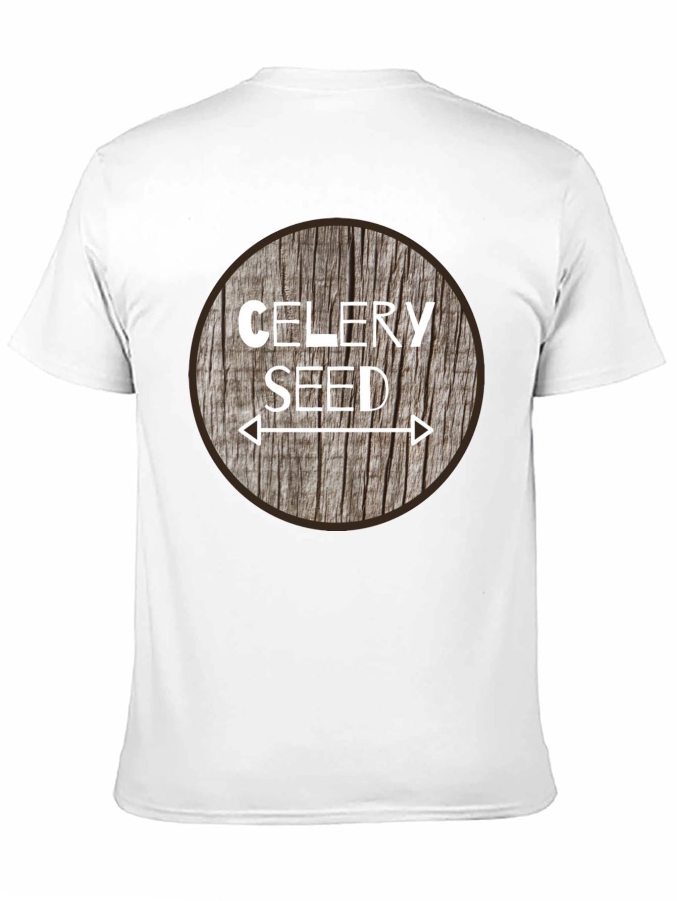 Celery Seed Graphic Tee - Unisex Black T-Shirt
