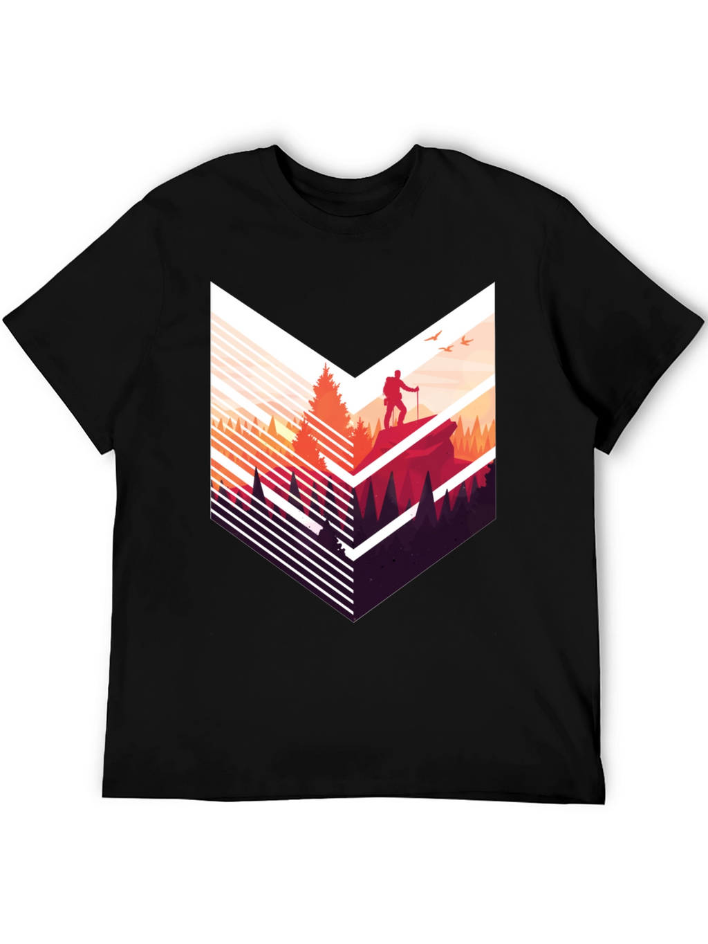 Hiking Graphic Tee - Adventure Awaits!