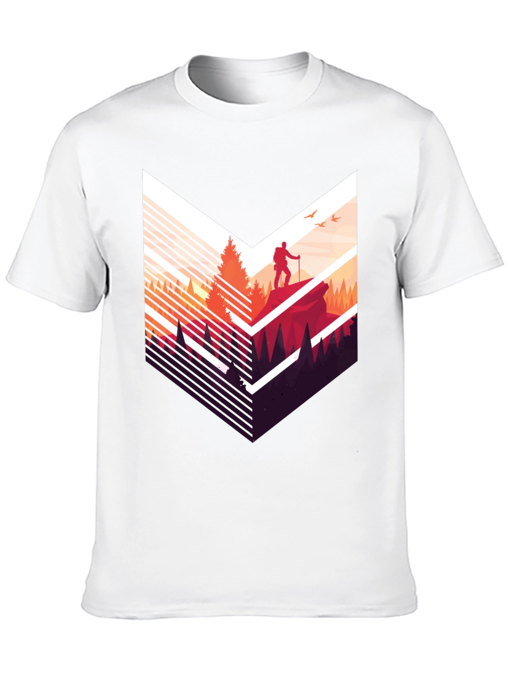 Hiking Graphic Tee - Adventure Awaits!