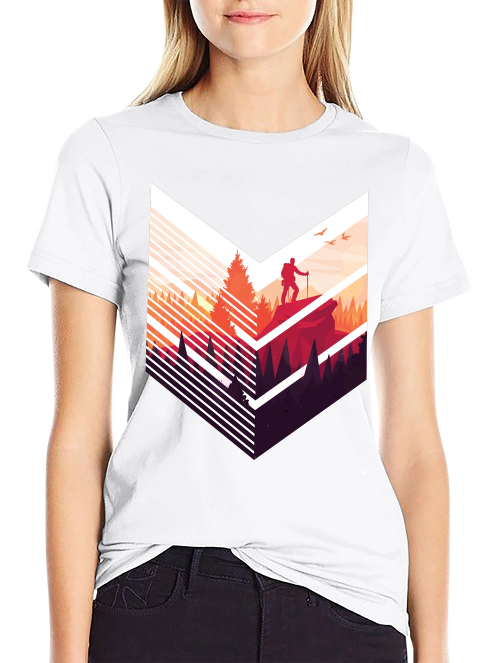 Hiking Graphic Tee - Adventure Awaits!