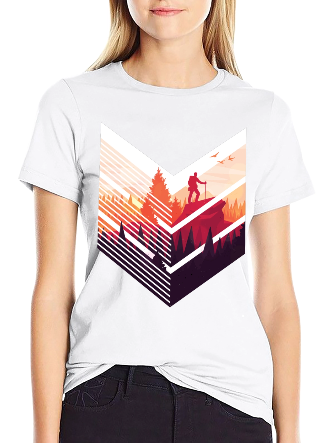 Hiking Graphic Tee - Adventure Awaits!