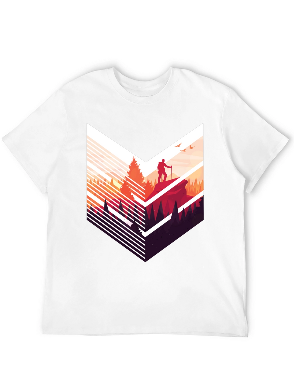 Hiking Graphic Tee - Adventure Awaits!