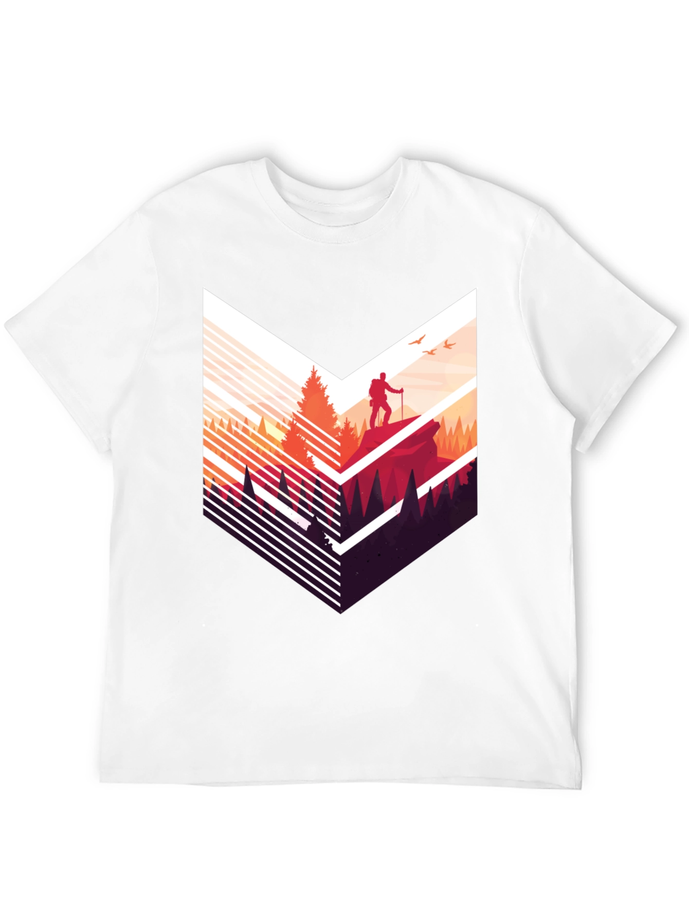 Hiking Graphic Tee - Adventure Awaits!