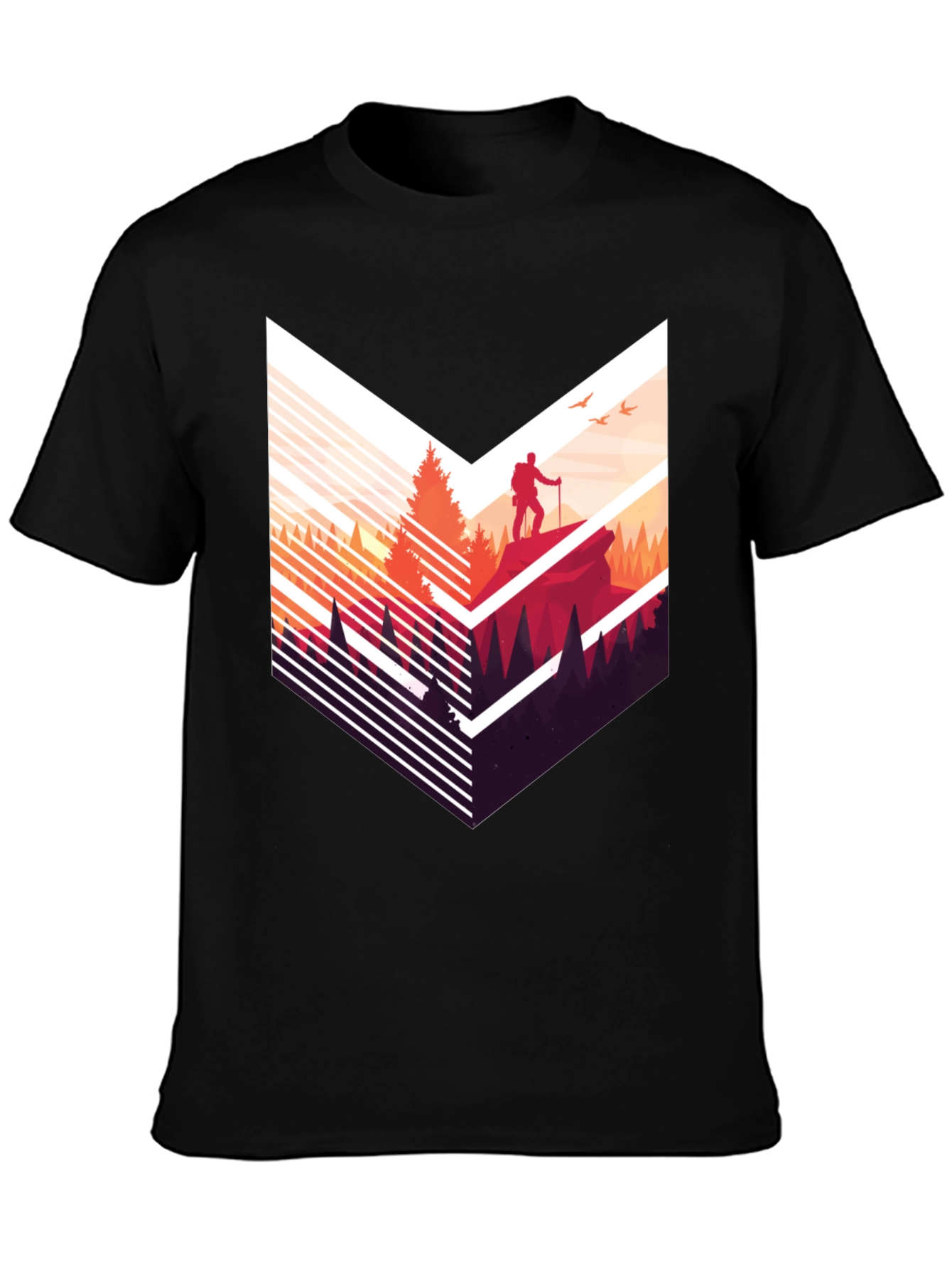 Hiking Graphic Tee - Adventure Awaits!