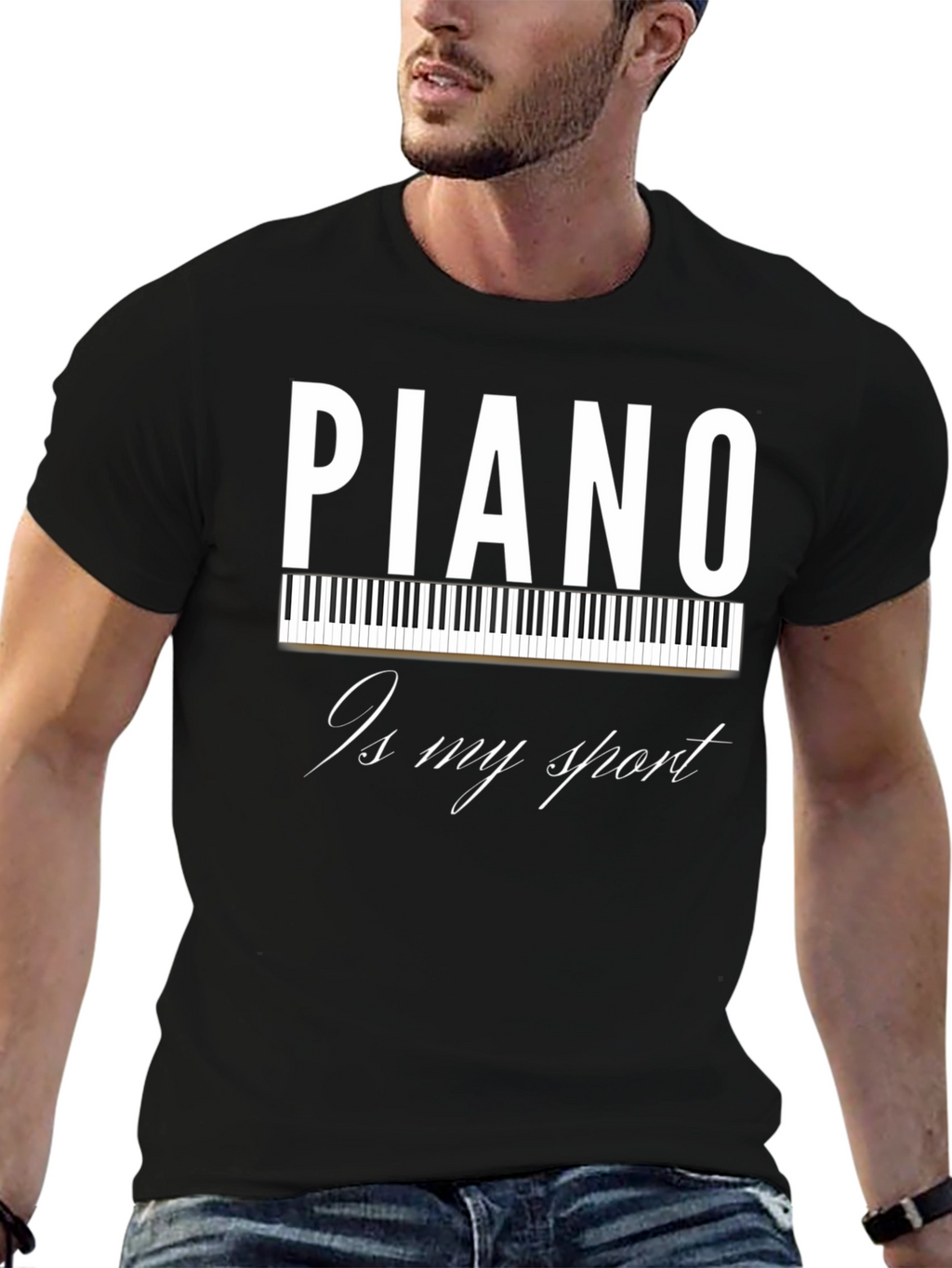 Piano Is My Sport T-Shirt - Musician Tee