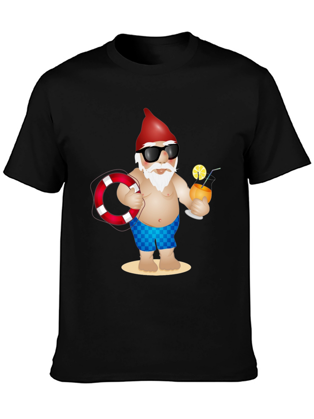 Summer Gnome T-Shirt - Beach Vacation Ready