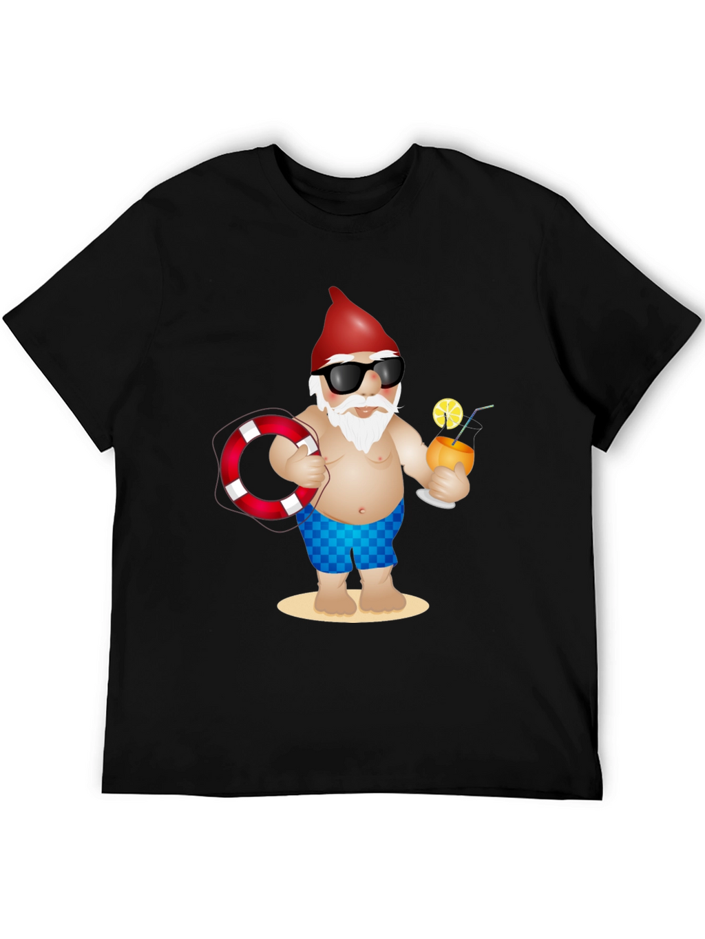 Summer Gnome T-Shirt - Beach Vacation Ready