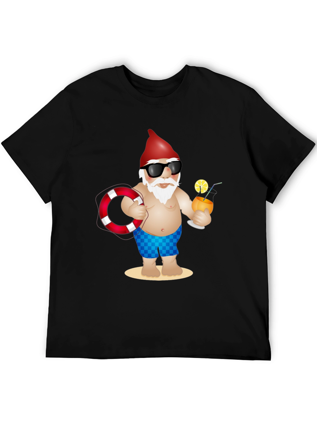 Summer Gnome T-Shirt - Beach Vacation Ready