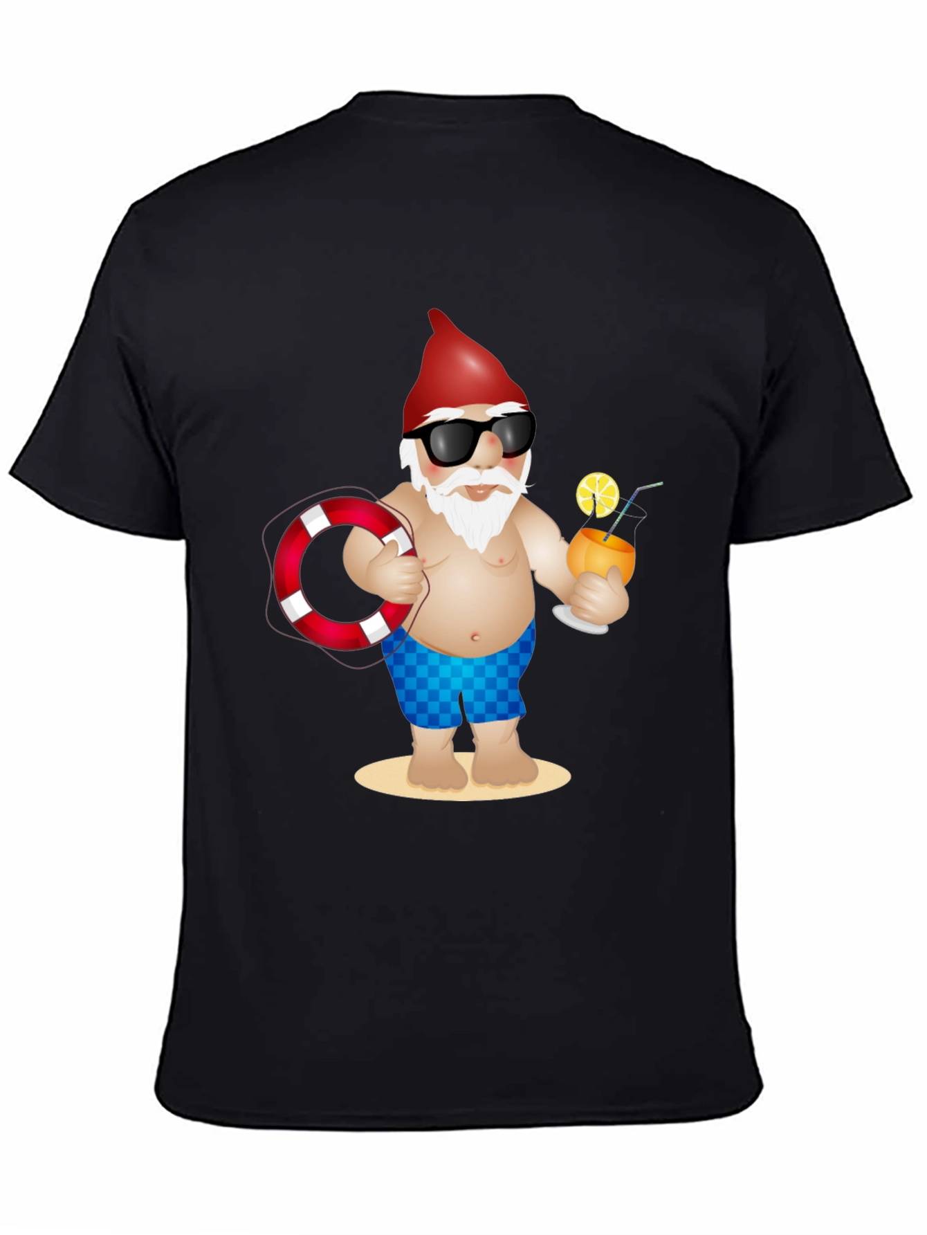 Summer Gnome T-Shirt - Beach Vacation Ready