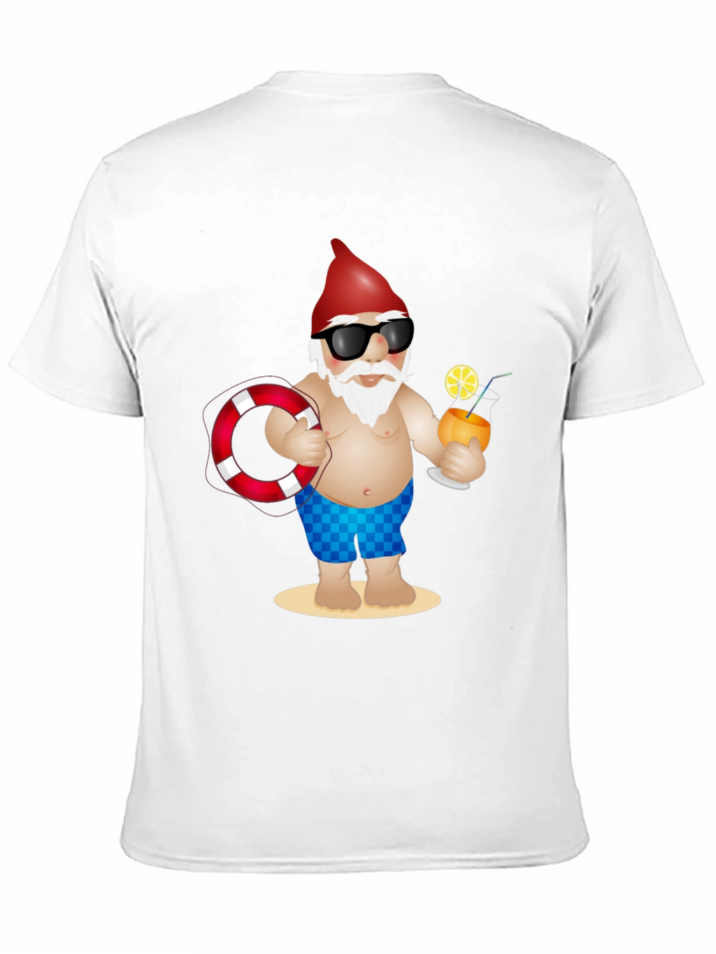 Summer Gnome T-Shirt - Beach Vacation Ready